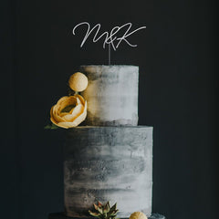 Personalised Wedding Wooden Cake Topper, Custom Engagement Hen Party Decor GB8