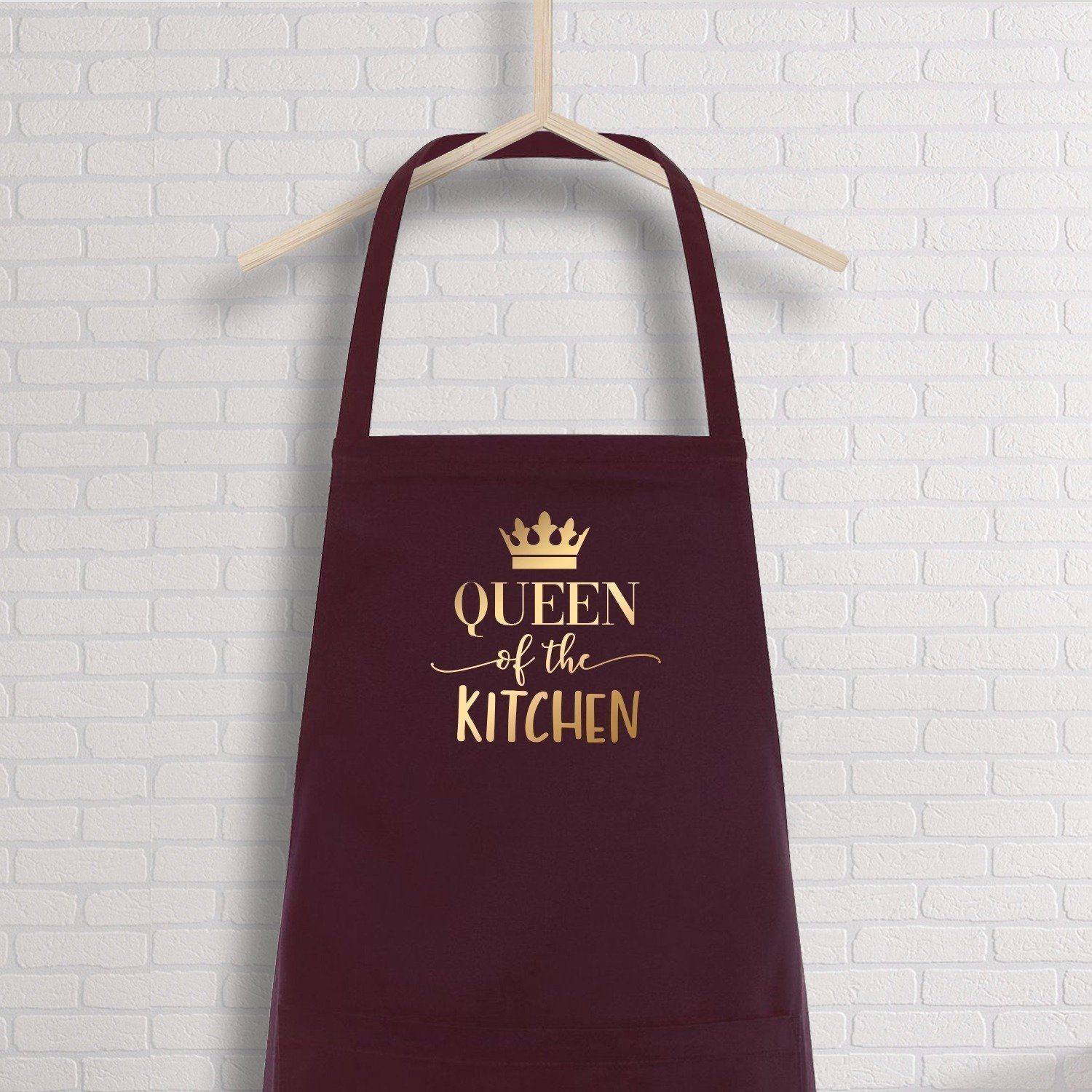 Queen Of The Kitchen Apron, Cute Kitchen Apron, Housewarming Gift, Bakers Gift