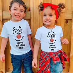 Red Nose Day T-Shirt, Adult And Kids Sizes, Red Nose Day Gift