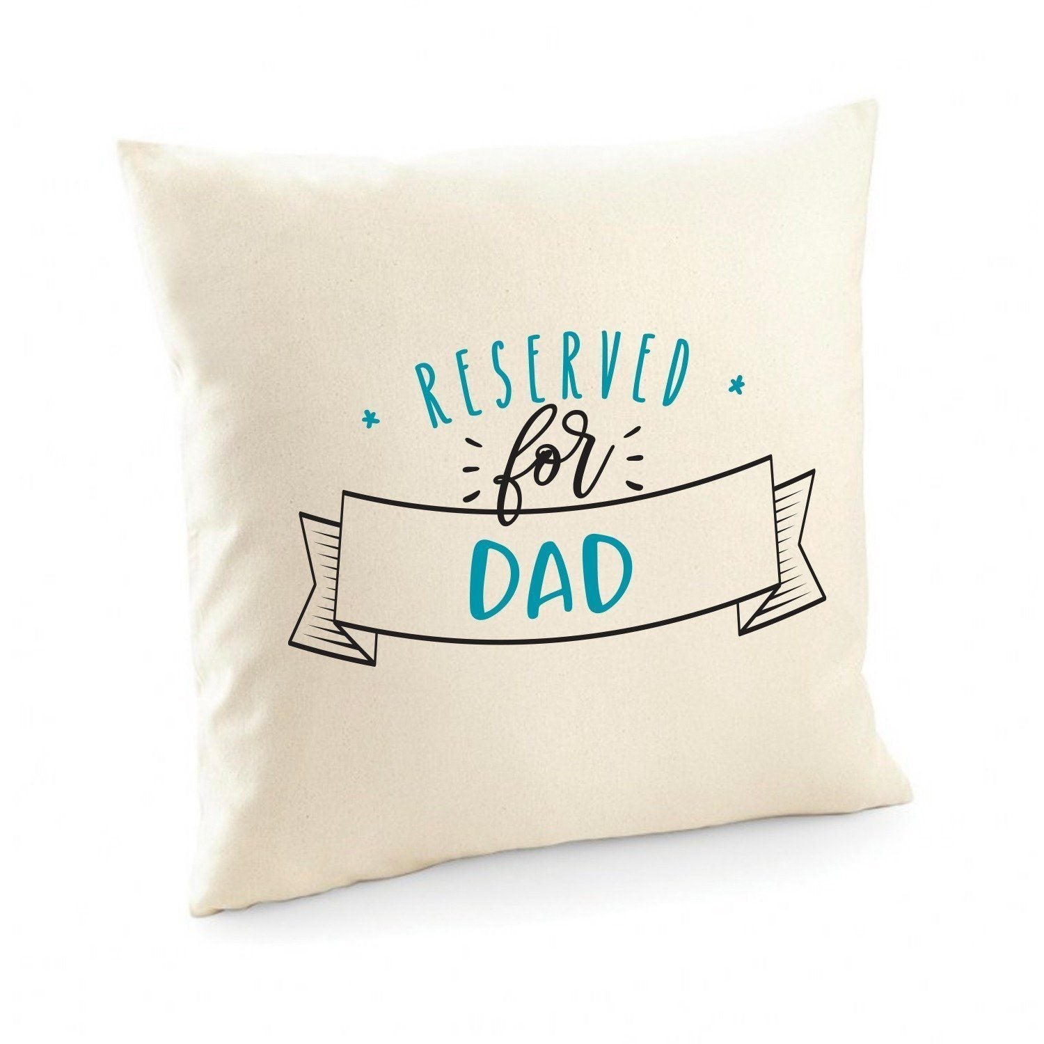 Reserved for dad cushion cover, Gift for dad, Father's Day gift