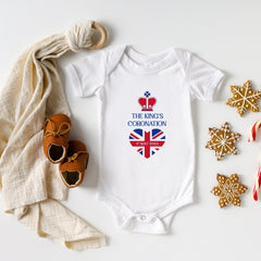 The King'S Coronation T-Shirt, Adult Kids Baby, Union Jack, King Charles 3 2023 Celebration Souvenir