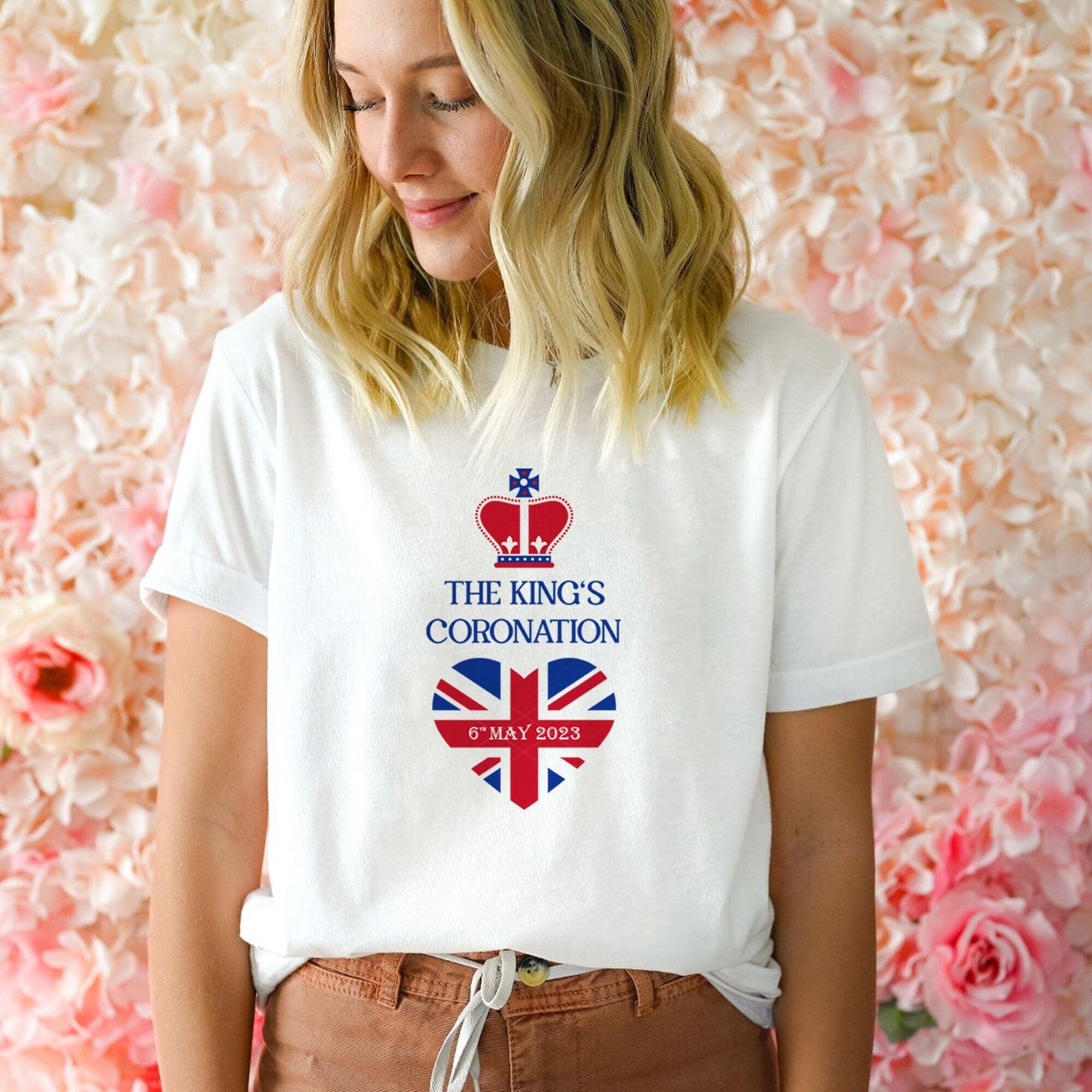 The King'S Coronation T-Shirt, Adult Kids Baby, Union Jack, King Charles 3 2023 Celebration Souvenir