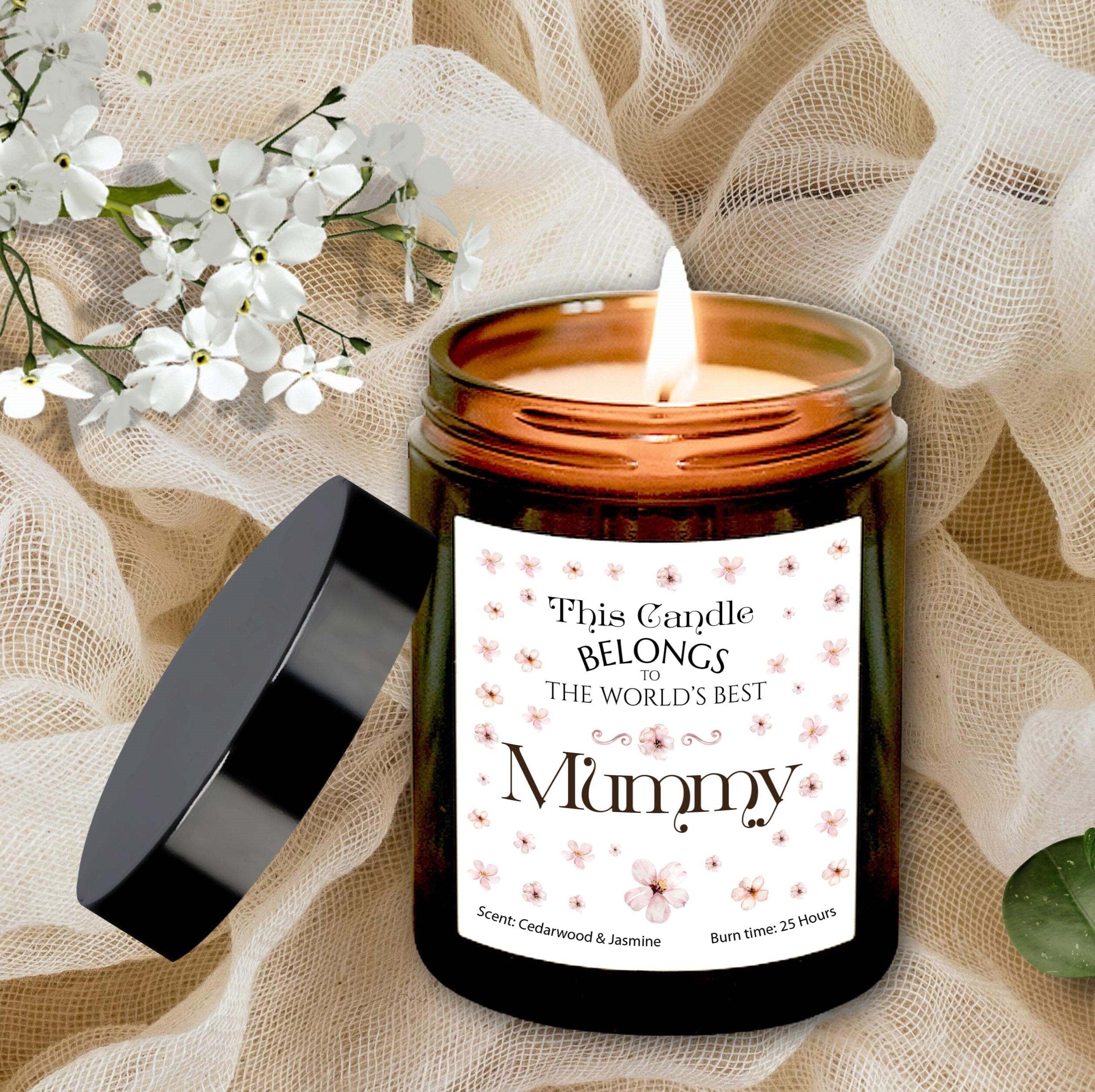 This Candle Belongs to The World's Best Mummy Scented Candle, Gift for mum, Mother's Day Gift