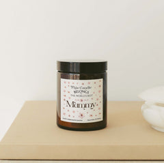 This Candle Belongs to The World's Best Mummy Scented Candle, Gift for mum, Mother's Day Gift