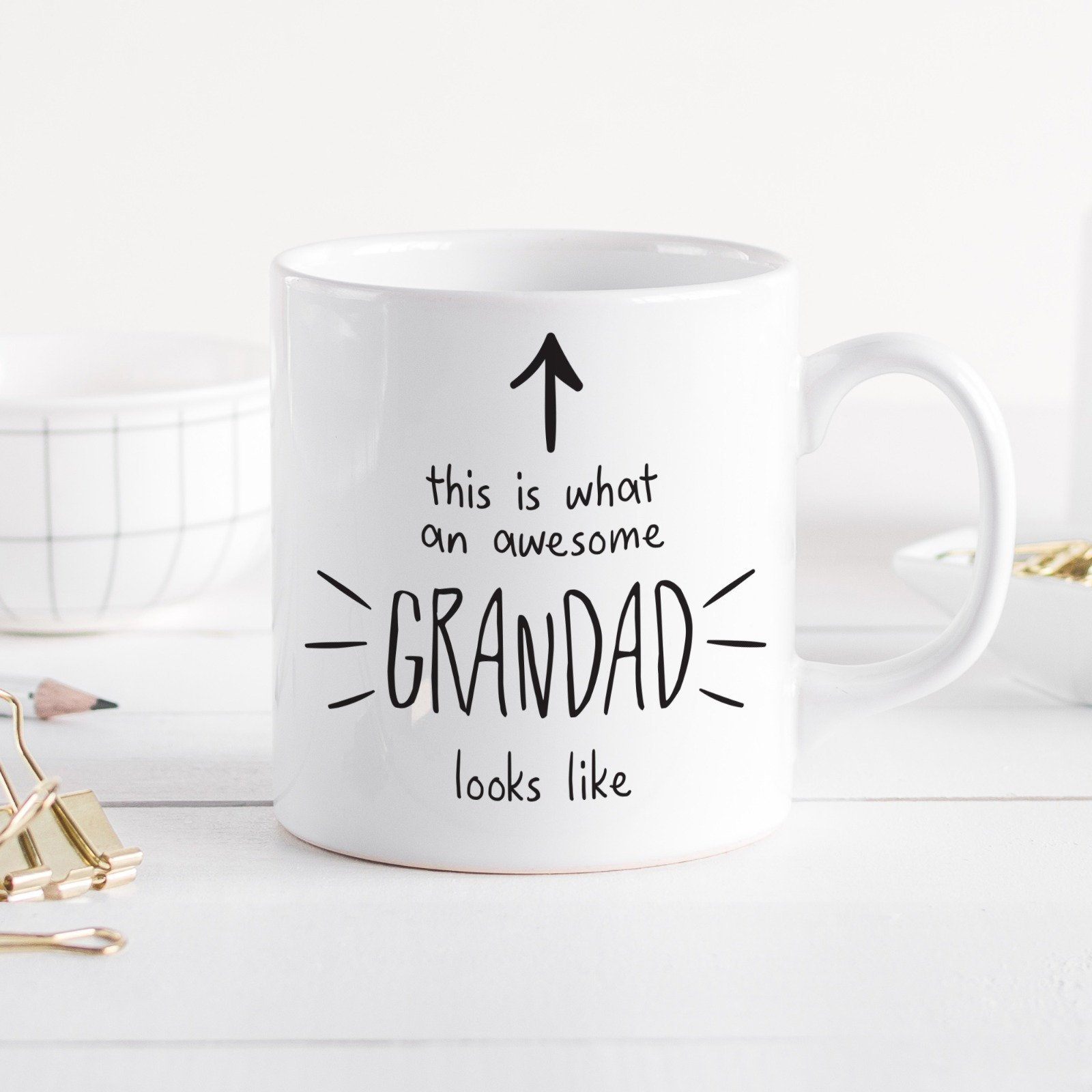 This Is What An Awesome Grandad Looks Like Mug, Father's Day Gift, Birthday Gift For Grandpa