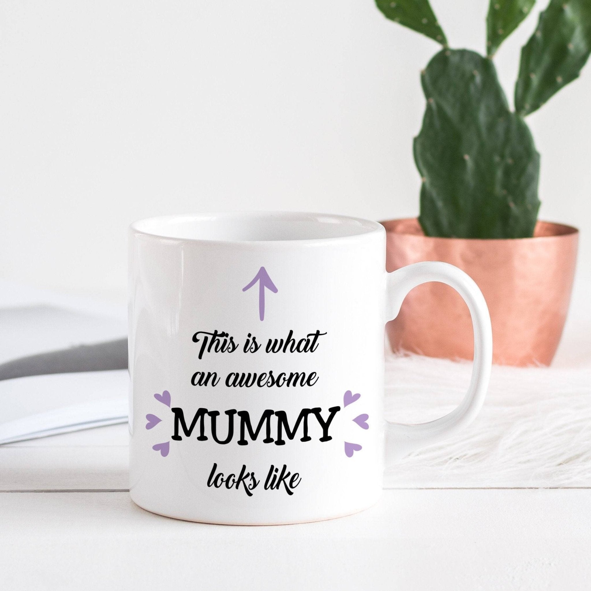 This is what an awesome mummy looks like mug, Mother's Day gift, Christmas gift