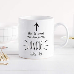 This Is What An Awesome Uncle Looks Like Mug, Father's Day Gift, Gift For Uncle