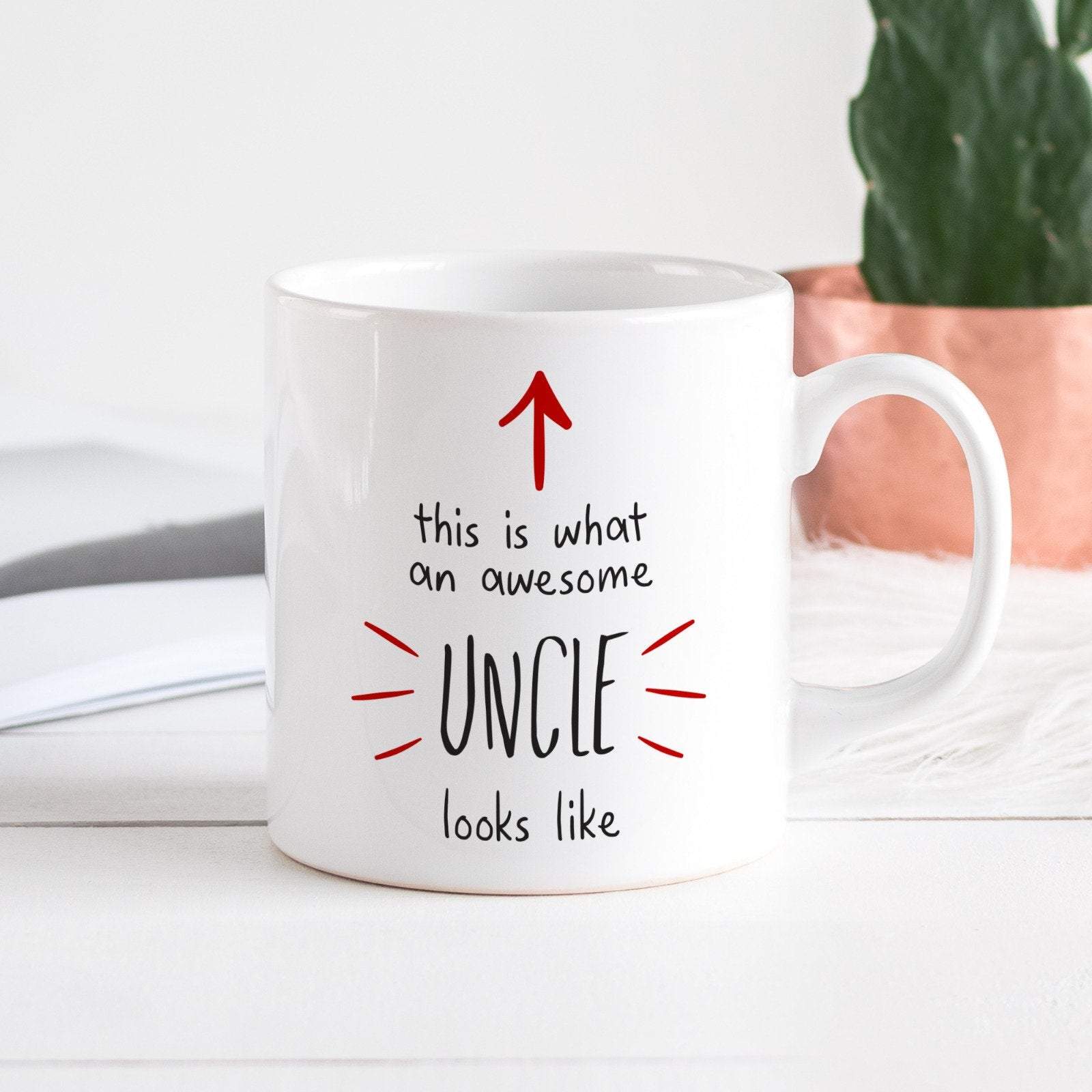 This Is What An Awesome Uncle Looks Like Mug, Father's Day Gift, Gift For Uncle