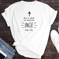 This Is What An Awesome Uncle Looks Like T-Shirt, Father's Day Gift, Gift For Uncle