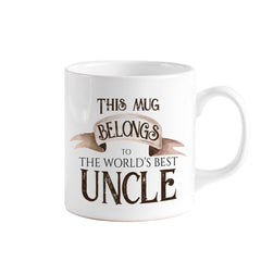 This mug belongs to the world's best dad, Father's Day gift, Christmas gift for daddy, Dada present, Best dad Ever