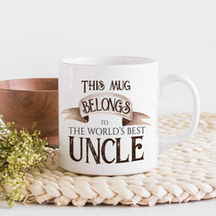 This mug belongs to the world's best grandad, Father's Day gift, Christmas gift for grandpa, grandad present, Best Ever