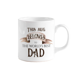 This mug belongs to the world's best uncle, Father's Day gift, Christmas gift for uncle, Uncle present, Best uncle Ever