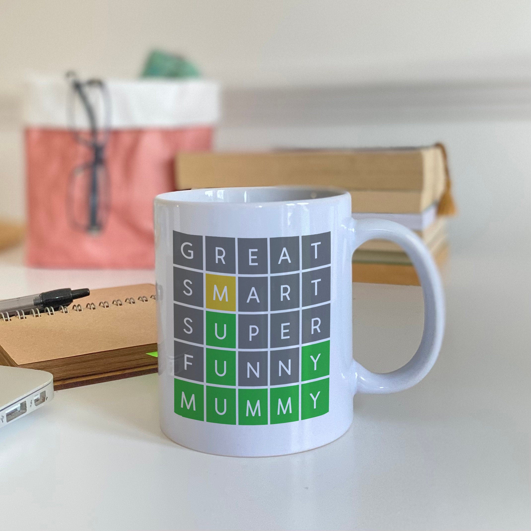 Wordle Mug For Mum, Gift For Mummy, Mother's Day Gift, New Mum Gift