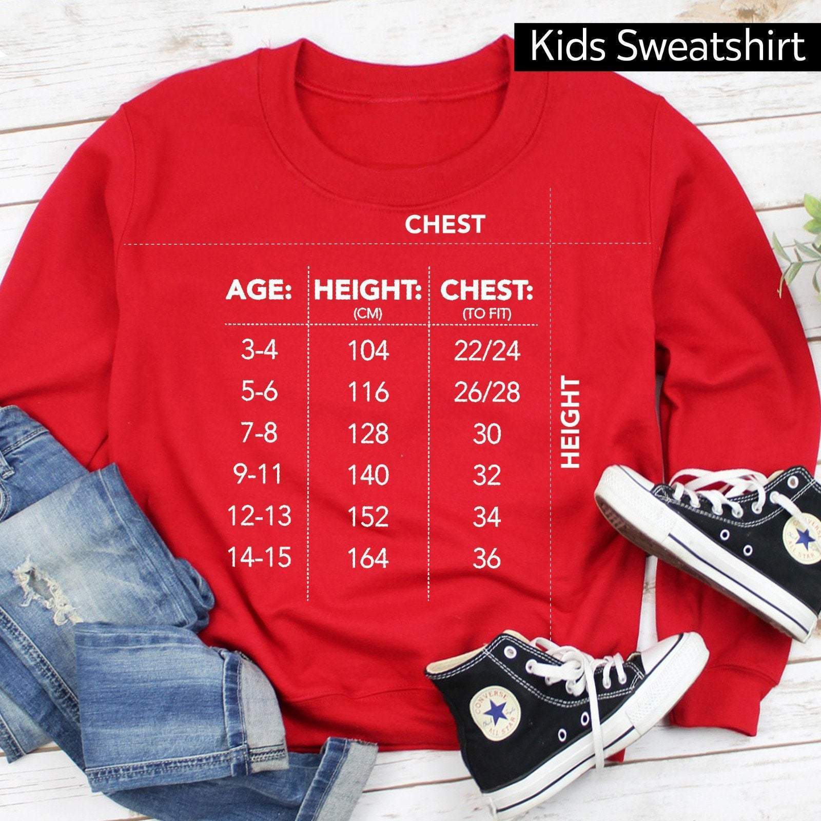 Year of Birth jumper, Personalised Year top, Birthday jumper, Any Year Printed