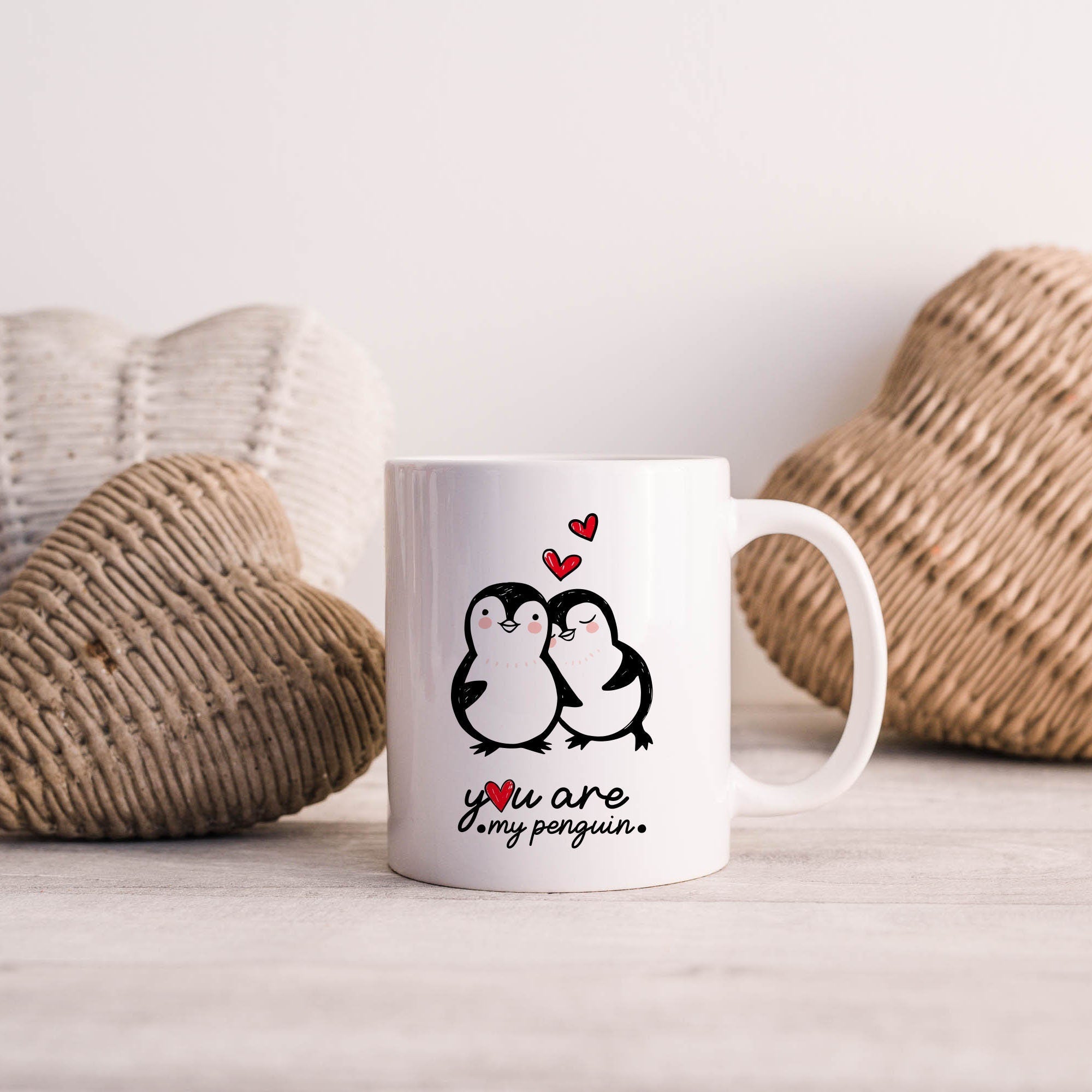 You Are My Penguin Mug, Birthday Anniversary Christmas Gift For Her Him, Valentine'S Day, Boyfriend Girlfriend Present