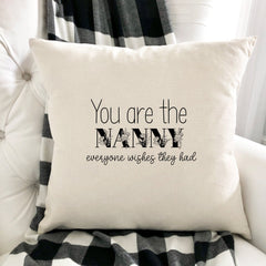 You Are The Grandma Everyone Wishes They Had Cushion, Christmas Gift For Grandma Mummy